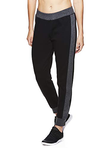 HEAD Women's Jogger Running Pants - Mid Rise Waist Jogging Yoga & Workout