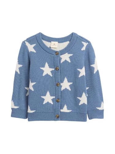 GAP Baby Boys' Intarsia Sweater Caridgan