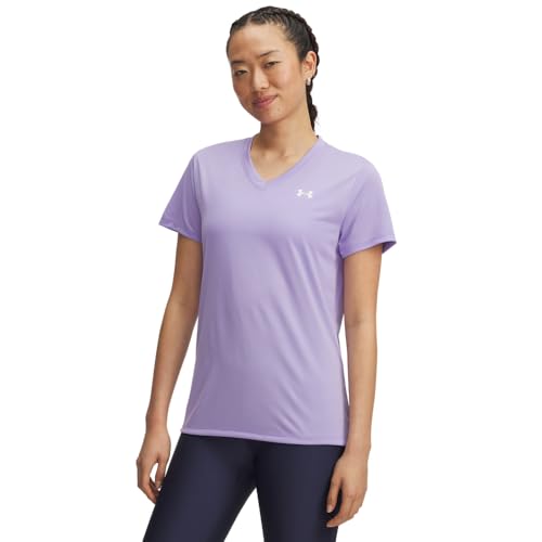 Image of Under Armour Tech Short Sleeve V-Neck Solid