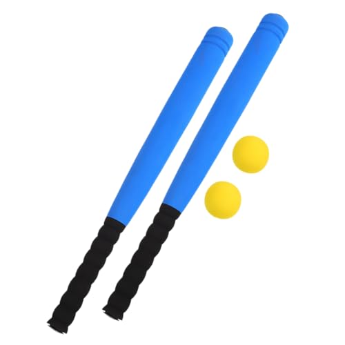 Totority 1Set Baseball Bat Soft Portable Training Bat with Balls Durable Material for Beginners Outdoor Indoor Play
