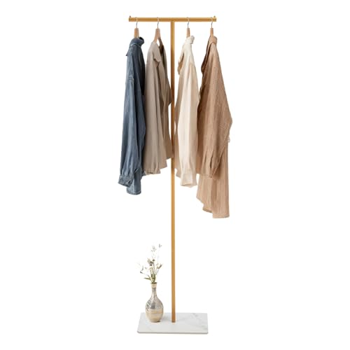 SUNNYNEST Heavy Duty Clothes Rail for Bedroom 175 cm Coat Stand T-Shaped