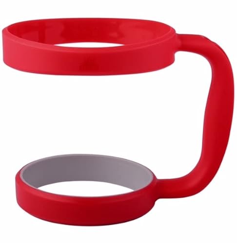 Strata Cups 30Oz Tumbler Handle (Red) Available For 30Oz Yeti Tumbler, Ozark Trail Tumbler, Rambler Tumbler- Bpa Free #TOP11