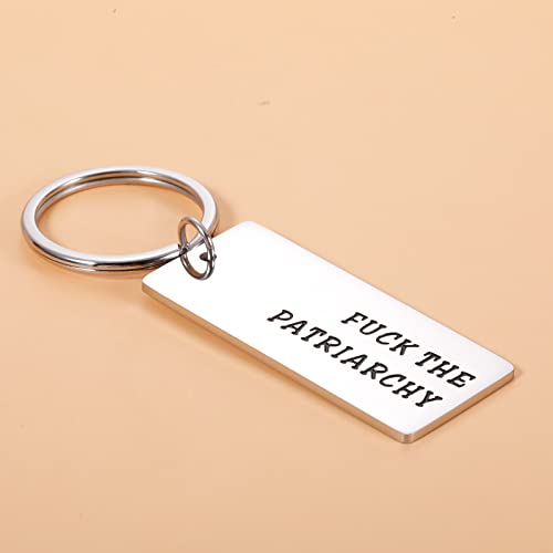 Fu K The Patriarchy Keychain Gifts For Her Women Feminist Gift For Her, Activist Gift For Women, Feminist Keyring Girl Power Keychains Mom Female Gifts For Her, Swift All Too Well Keyring Car Keys #TOP4