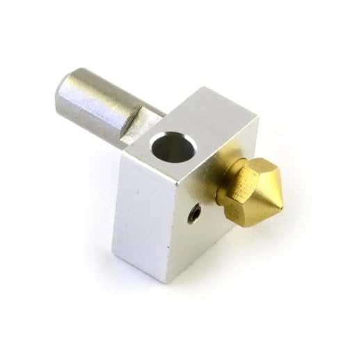 3D-Drucker MK10 Extruder Hotend 0,4 mm Düsenhals-Heizblock for FlashForge CTC unverwechselbar(For Wanhao)