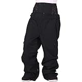 [ポンタペス] スノボウェア パンツ スキーウェア 大きいサイズ メンズ POP-83KING スノーウェア ウエア 下 滑雪服 ビッグサイズ 6L ブラック