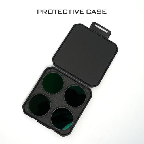 Image of Freewell ND8, ND16, ND32, ND64 Standard Day Filter Set | for Osmo Action 5 Pro /Action 4 /Action 3 /Xtra Edge Pro - essential for daylight filming