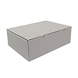100 Stück Versandkartons Box Maxibrief-karton Mail Faltschachtel Paket Faltkarton Versandkarton