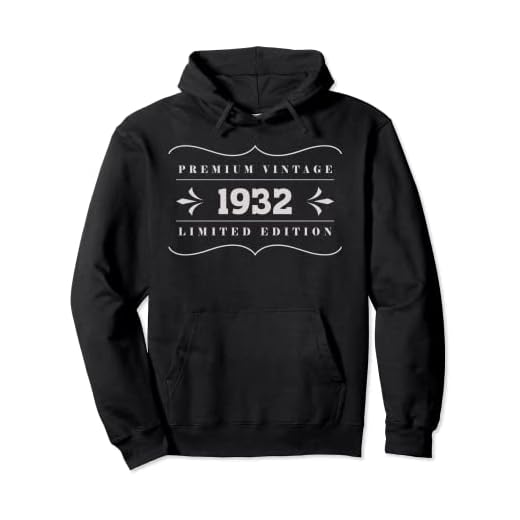 90 cumpleaños 1932 Sudadera con Capucha