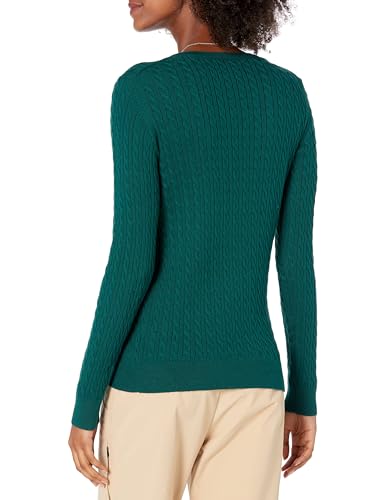Image of Amazon Essentials Women's Lightweight Cable Knit Long Sleeve Sweater