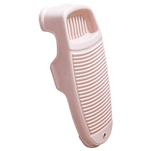 ノーブランド品 洗濯板 手洗い布用ウォッシュボード タワシ板の洗浄 洗濯スクラブボード 衣類たわし 洗濯たわし 手洗いスクラブボード 手洗いボード たわし洗い板 洗面台 プラスチック ピンク