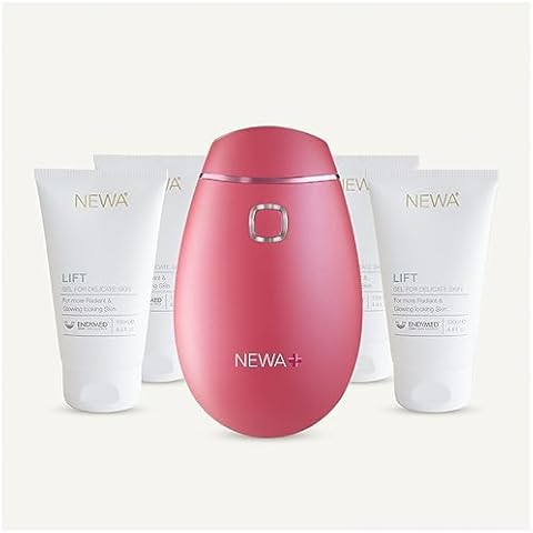 NEWA Plus Wireless Advanced Kit Skin Care System Anti-Aging Facial Treatment Skin Tightening Technology for Home Use. Boost Oxygen, Increase Collage, Reduces Wrinkles, (6 Month Supply) Cover