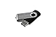 Goodram - UTS2 USB Stick, Flash-Laufwerk USB 2.0, 128 GB - Lesegeschwindigkeit bis zu 20 MB/s - Schreibgeschwindigkeit bis zu 5 MB/s - Schutzkappe - mit Schlüsselringfunktion - Weiß