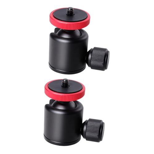 Monture de caméra avec tête rotative UKCOCO pour trépied et éclairage LED