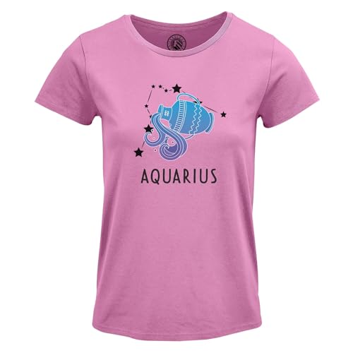 T-Shirt Aquarius pour Femme Look Astro Décontracté et Solaire