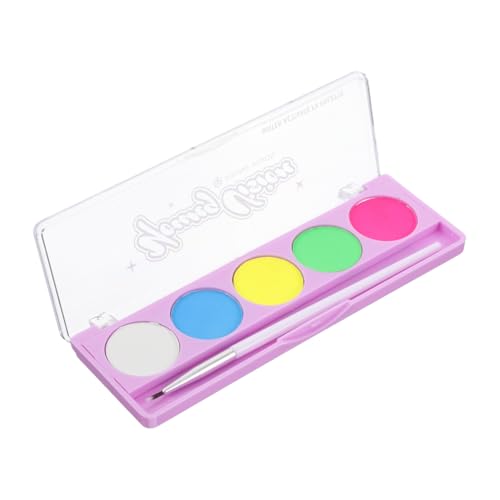 NOLITOY Water Body Paint Makeup Neon Palette Easy to Wash off Suitable for Boys and Girls Adults Parties