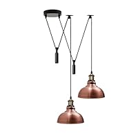 LED-plafondlamp, Industriële Kroonluchter E27, 8-licht Plafondlamp Voor Woonkamer Keuken Keuken