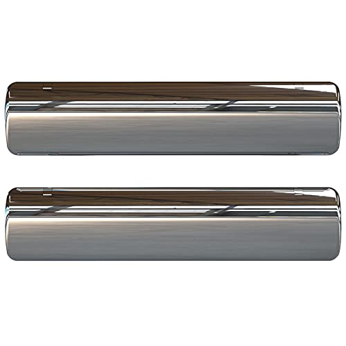 Ultion Sweet Multi-Layer Insulated Squared 12" Letter Box Letterplate - Matching Door Furniture Available (Chrome)