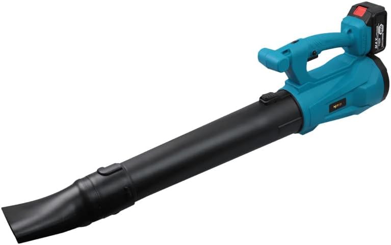 Miniatura 1 de Soplador de hojas eléctrico de nieve soplador de hojas eléctrico de 450 CFM con control de 6 velocidades sopladores de mano alimentados por pilas