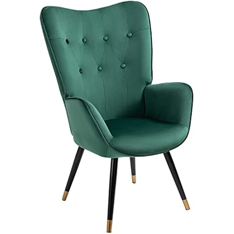 Butaca nórdica MEUBLE COSY con reposabrazos y patas metálicas Cover