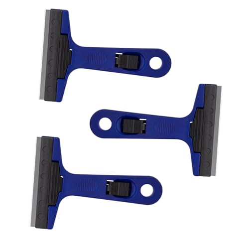 IWOWHERO 3 Espátulas De Limpieza Portátiles Limpiador De Pisos Raspador Espátulas De Vidrio Herramientas De Limpieza De Pisos De Vidrio