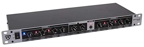 Rockville RX230 2-Way Stereo/3-Way Mono Crossover, XLR Input/Output, Adjustable Crossover Range, 24 dB/Octave Filters, Rack-Mountable for DJs and Live Sound - Thumbnail 2