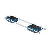 ✅ KOMPAKT UND STABIL: Bei einer Breite von 320 mm und einer Tiefe von 270 mm besitzt das Transportfahrwerk eine Tragfähigkeit von 6.000 kg