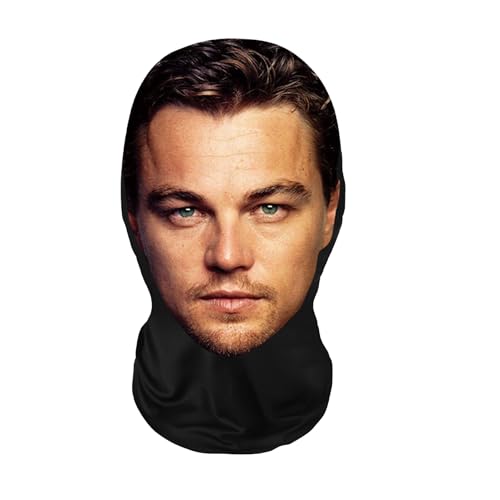 Realistic Celebrity Face Masks - Mesh Print Balaclava Hat