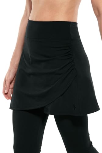 Coolibar UPF 50+ Women's Kahula Skirted Swim Capris - Sun Protective4