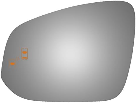 Burco Driver Side Mirror Glass Replacement For 1992-2003 Volkswagen EuroVan