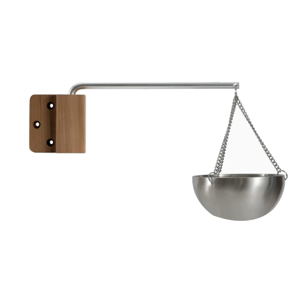 Hndhbfgrt Sauna Aromatherapy Bowl with Swinging Arm, Sauna Essential Oil Diffuser Bowl,Sauna Essential Oil Holder