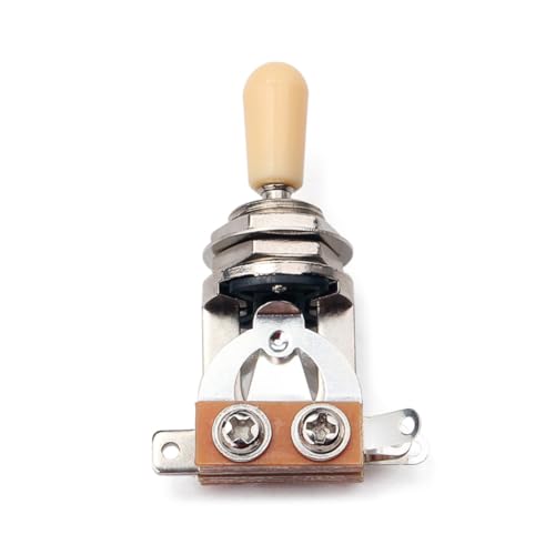 HEATSHAKING ウェイエレキギタートグルスイッチ ピックアップセレクター ノイズレス操作 簡単トーン ギター交換パーツ