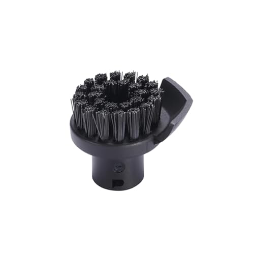 JUNPIY Cepillos Redondos de Limpieza con raspador for Accesorios Limpiador a Vapor SC1 SC2 SC3 SC4 SC5 SC7 CTK10 Cerdas Alambre Cobre/Nailon Accesorios para limpiadores a Vapor(Nylon Brush 1 Pc)