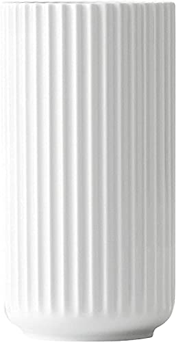 Lyngby Porcelain Vase, White, 9.8