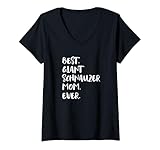 Photo Gallery donna best giant schnauzer mom ever schnauzer gigante maglietta con collo a v Photo Gallery donna best giant schnauzer mom ever schnauzer gigante maglietta con collo a v