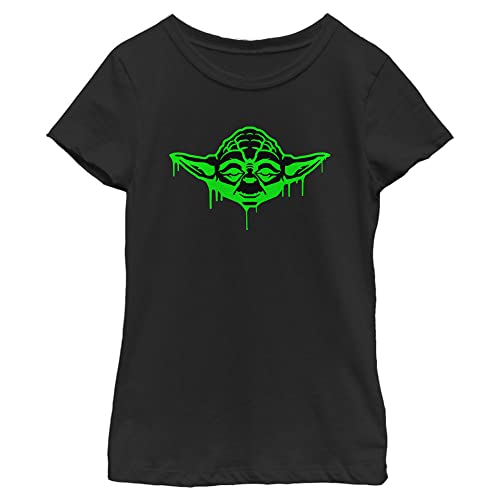 T-shirt Star Wars Yoda fille vêtement manches courtes coton enfant