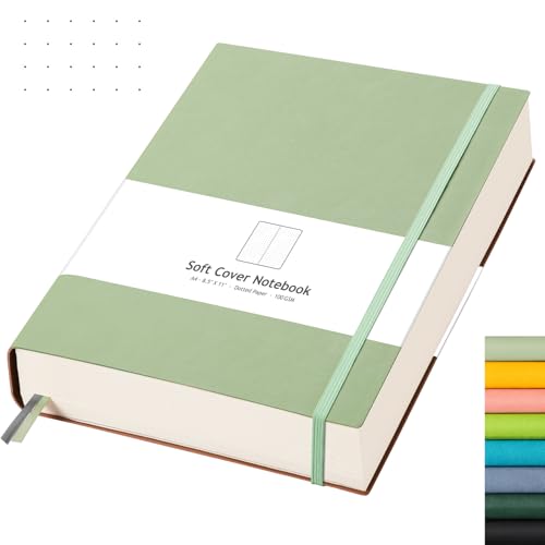 AHGXG Dotted Journal - Large A4 Notebook Dotted, 8.5''×11'', 320