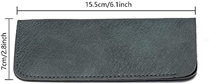 Eyeglasses Case 3 Pack, Reading Glasses Case Slim Soft Spectacles Pouch Spectacles Bag for Women Men Kids