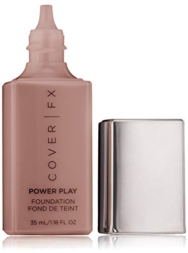 Cover Fx Power Play Foundation: Full Coverage, Waterproof, Sweat-Proof And Transfer-Proof Liquid Foundation For All Skin Types P125, 1.18 Fl Oz #TOP14