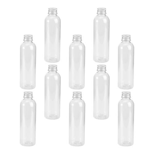 Beaupretty 27 Piezas Botella de Líquido para Viajes de 30ml, Dispensador Portátil de Plástico Tapa de Aluminio, Adecuado para Cremas y Cosméticos en Vacaciones