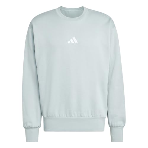 Image of adidas Mens Cotton M Feelcozy Swt Crew Neck Sweatshirt