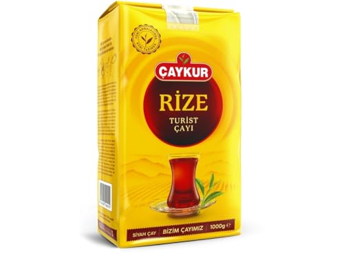 ÇAYKUR Rize Turist Black Tea, Authentic Turkish Loose Leaf Tea, Rich Aroma & Smooth Taste 35.2oz / 1000gr