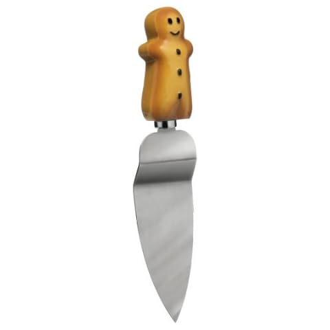Premier Gingerbread Man Cake Slice, Silver Cover