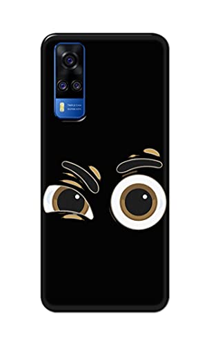 Image of PRINTFIDAA Funky Expression of Cartoon Eyes Printed Designer Hard Back Case Cover for Vivo Y51 / Vivo Y51A / Vivo Y31 -(TI) MVN1004