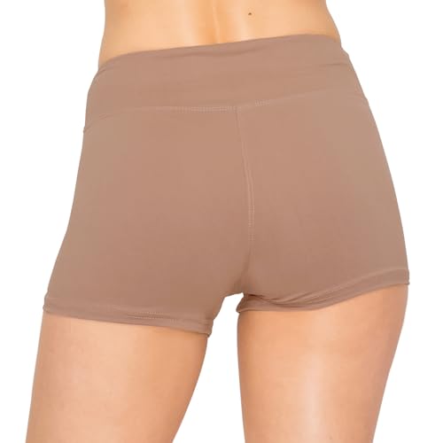 Image of ALWAYS Yoga Shorts for Women - High Waisted Workout Biker Shorts for Yoga, Running & Under Dress Anti-Chafing Comfort