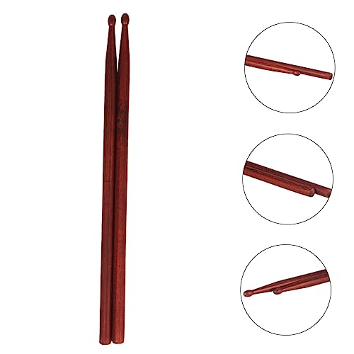 Baquetas de Madera KESYOO 1 Par, Baquetas Profesionales para Percusión, Recubrimiento PVC, Uso Universal para Tocar Batería y Práctica Musical miniatura 5