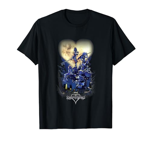 Disney Kingdom Hearts Poster Logo Camiseta