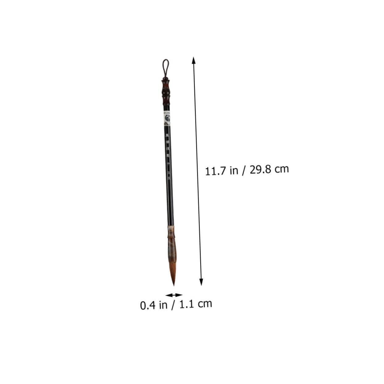 IWOWHERO 3Pcs Chinese Calligraphy Brush Professional Art Pens for Calligraphy Painting and Writing Comfortable Grip for Students and Beginners Design