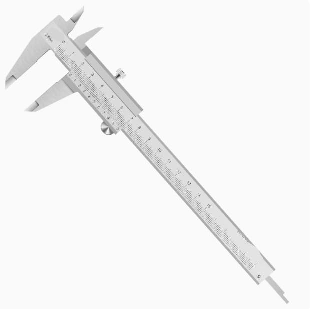 Calibrador Vernier Acero Inoxidable 0-150mm miniatura 2