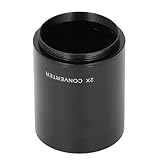 MONTAGE APPLICABLE : Le convertisseur 2X utilise un adaptateur de monture en T pratique pour une utilisation entre les appareils photo reflex numériques et les objectifs tels que les téléobjectifs zoom de type miroir de 420 à 800 mm, de 650 à 1 300 mm, de 500 mm, de 800 mm et de 900 mm.