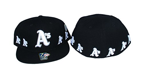 Gorra ajustada Oakland Athletics Low Ball negra miniatura 1